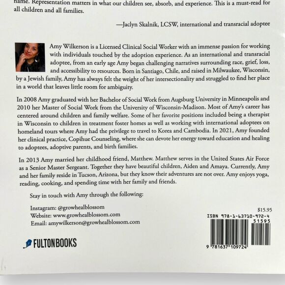 Being Adopted by Amy Wilkerson, LCSW - Kids Book & Caregiver Guide (Paperback) - Picture 5 of 12